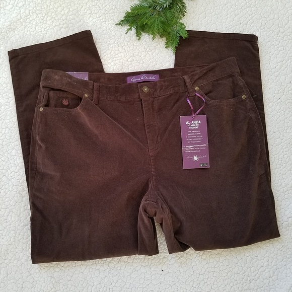 gloria vanderbilt amanda corduroy jeans